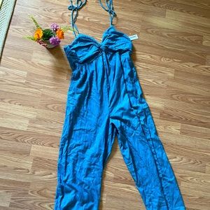 NWT Old Navy Chambray Jumpsuit